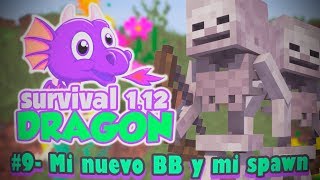 SURVIVAL 112 DRAGON 🐲 9 Mi GRANJA de EXPERIENCIA amp mi NUEVO DRAGON [upl. by Stearne]