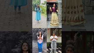 Manjusha vs Shilpa vs Afrin vs Neerutty shortsfeed shortsvideo subscribe [upl. by Wetzel975]