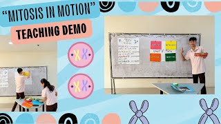 DEMO TEACHING ACTIVITY quotMITOSIS IN MOTIONquot GROUP 1 PART 1 BY JOHN DALE BALANGATAN [upl. by Neelrac60]