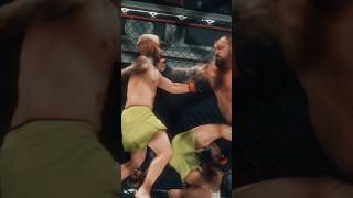 EDDIE HALL v 2 MEN Epic Knockouts shorts Knockouts viral mma eddiehall [upl. by Une552]