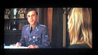 Inglourious Basterds awkward moment EDITED [upl. by Rinum]