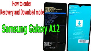 How to enter Recovery and Download mode on Samsung Galaxy A12 [upl. by Milissa]