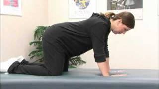 PregnancyHands and knees Exercises Core Stabilization [upl. by Namreh693]