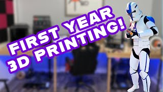 Our FIRST year of 3D Printing Recap [upl. by Ailehs]