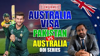 Australia Visit Visa From Pakistan l Pakistan Australia ODI Series 2024 l Visa Required Documents [upl. by Coop]