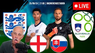 🔴 EN DIRECTO  INGLATERRA vs ESLOVENIA  NARRACIÓN EN VIVO DE LA EURO 2024 [upl. by Hanny]