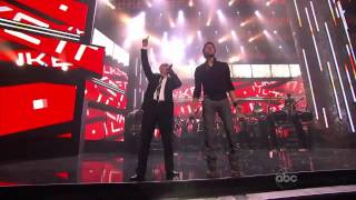 Enrique Iglesias Ft Pitbull  Tonight and I like it  Live AMA awards [upl. by Lashar]