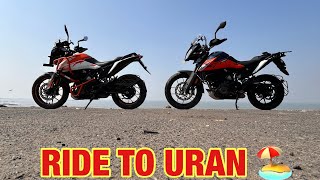 RIDE TO URAN BEACH  KTM 390 ADVENTURE  KTM 250 ADVENTURE motovlog ktm390adventure ktm [upl. by Bascomb990]