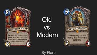 Comparing Old And New Hearthstone Decks [upl. by Hcnarb]