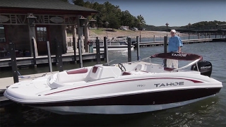 TAHOE Boats 2017 1950 Full Review by BoatTestcom [upl. by Rowley820]