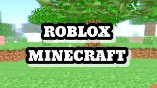 MINECRAFT vs ROBLOX VERSIÓN MINECRAFT 😱 [upl. by Androw]