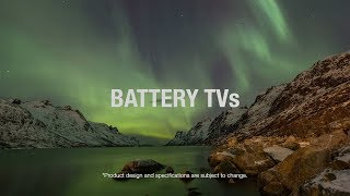 Cello Battery Powered TVs [upl. by Htaras259]