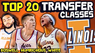 Meet The Transfers  Illinois  Top 20 College Basketball Transfer Portal Class Rankings [upl. by Adnawak]