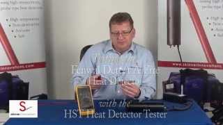 HST Fenwal Heat Detector Tester  Standard Heating [upl. by Yentiw580]