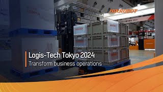 LogisTech Tokyo 2024Hikrobots Innovative Automation Solutions Impress at LTT 2024 [upl. by Adnawuj]