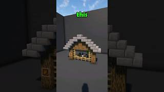 Minecraft Barn Roof 🏡 Design Tutorial minecraft [upl. by Beller245]