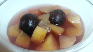 KOMPOT OD JABUKA I SLJIVACOMPOTE OF APPLES AND PLUMS [upl. by Surad921]