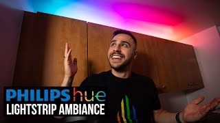 Philips Hue Gradient Lightstrip Ambiance Review [upl. by Ardyce]