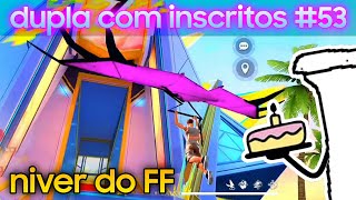 FREE FIRE MAX  dupla com inscritos 53 [upl. by Radnaxela906]