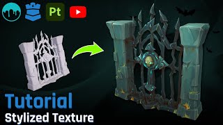 STYLISED METAL FENCE BATTLE CHASERS  Tutorial [upl. by Conn]