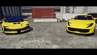 Life Of A Trapper Ep 85 Our Ferraris Touched Down GTA 5 MODS [upl. by Nnaillij222]