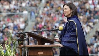 Sheryl Sandberg talks about husbands death in powerful speech [upl. by Donica]