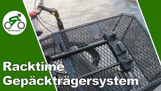 Racktime Gepäckträger mit Racktime Adapter einfach erklärt [upl. by Aksoyn608]