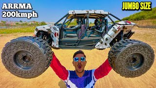 RC ARRMA FireTeam 6S 4WD Car Unboxing amp Testing – Chatpat toy tv [upl. by Yrohcaz]