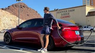 First Model 3 Performance Road Trip  Same Old Problem [upl. by Malvia]