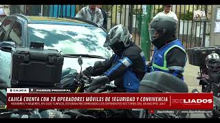 seguridad 👮🏼‍♂️ Cajicá cuenta con 28 operadores móviles de seguridad y convivencia [upl. by Gut]