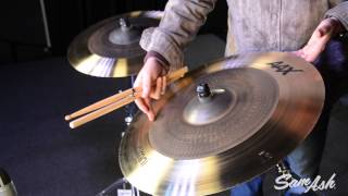 Sabian AAX OMNI 18quot amp 22quot Cymbal  Quicklook [upl. by Aiouqes]