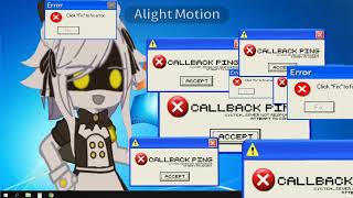 CALLBACK PING  NOT THE OG  FT Cyn  MURDER DRONES X GACHA CLUB LOOK AT THE DESCRIPTION PLEASE [upl. by Adnar]