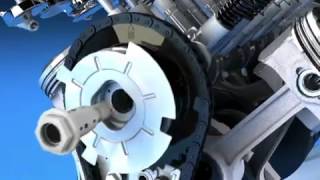 2014 Corvette C7 LT1 Engine Variable Valve Timing Animation [upl. by Anirdna]