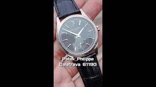 Shorts 17 Patek Philippe Calatrava 6119G001 White Gold [upl. by Mayyahk]