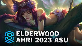 Elderwood Ahri Skin Spotlight  League of Legends [upl. by Dott687]