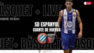 EN DIRECTO SÁBADO 16N1930H  TERCERA FEB  SDE ESPANYOL  CB CUARTE DE HUERVA [upl. by Baryram]