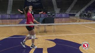 Volleyball Proper Setting Footwork PatternsCoach Suzie Fritz [upl. by Ertha36]