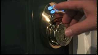 Install amp Operate the Electronic Keypad Deadbolt  Master Lock [upl. by Edasalof948]