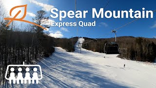 Ragged Mountain  Spear Mountain Express Quad [upl. by Airtened]