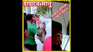 হায়াত কি জিনিস এটা দেকলে বুঝবেন। sktv07 funny সব comedyvideos catcomedy funnypets comedy ca [upl. by Ttimme]