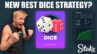 THIS IS THE NEW BEST STAKE DICE STRATEGY [upl. by Glovsky405]