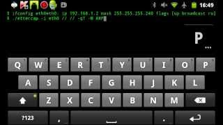 Ettercap en Android  Ettercap in Android [upl. by Can615]