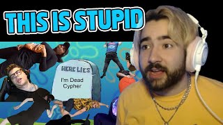 REACTION  IM DEAD CYPHER I BassedOlaf ft Rustage The Stupendium Shwabadi amp More [upl. by Murphy]