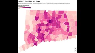 2021 Mill Rates in CT [upl. by Otina]