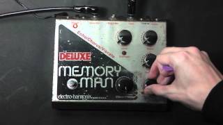 ElectroHarmonix Deluxe Memory Man Demo [upl. by Nahor]