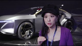 Nissan at Auto Shanghai 2019 Visitors react to IMs and IMQ concept [upl. by Gaiser995]