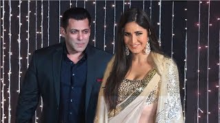 Salman Khan amp Katrina Kaif TOGETHER At Priyanka Chopra amp Nick Jonass WEDDING Reception [upl. by Clayborn361]