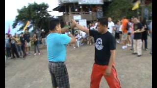 Eskrima Demo at Zipline Doce Pares Cebu [upl. by Lathrop]