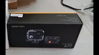 Apeman A77 Action Camera [upl. by Fuhrman]