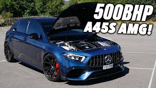 This 500BHP Stage 2 A45S AMG is MAD [upl. by Ziegler]